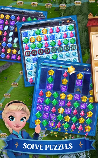 Disney Frozen Free Fall Games screen 2